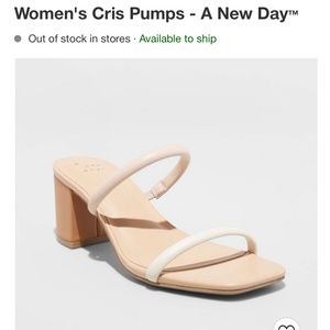 Target Cris Pumps size 7